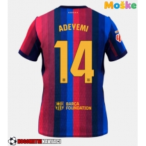 Moške Nogometnih dresov Barcelona Karim Adeyemi #14 Domači 2026-27 Kratki rokavi